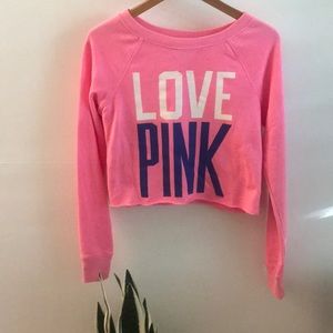 Pink VS- Love Pink Sweatshirt